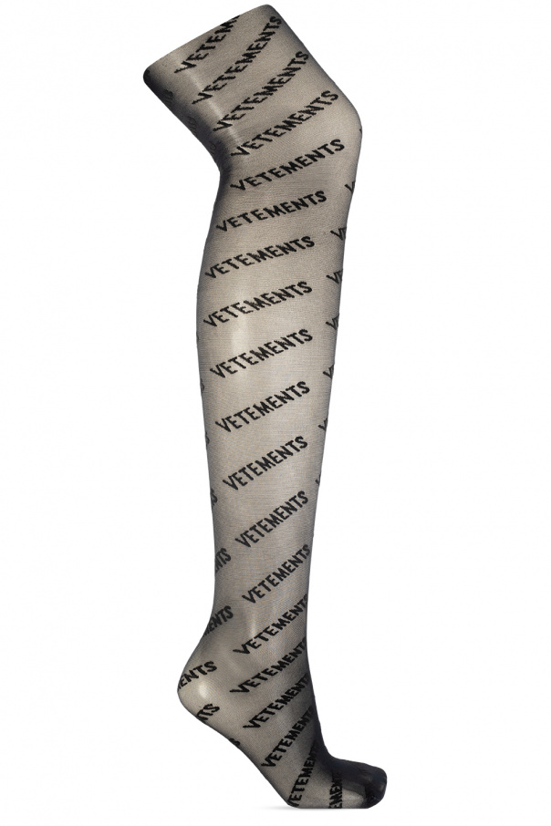 VETEMENTS Tights with logo